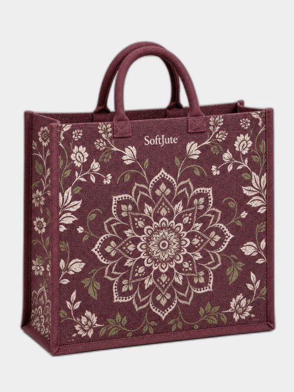 softjute-566-natural-market-grocery-tote-eeeeee SoftJute Natural Market Grocery Tote