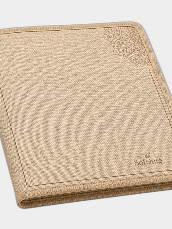 softjute-573-a4-corporate-jute-folder-eeeeee SoftJute A4 Corporate Jute Folder